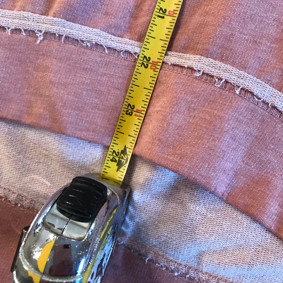 Annabelle Dusty Rose Embroidered Shoulder Cutout Blouse oversized Size Small - Picture 16 of 16